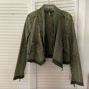Free People Assymetrical Jacket